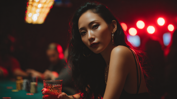 Apostadora analisando odds na Pagbet